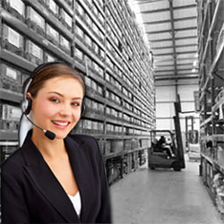 Office supplies warehouse